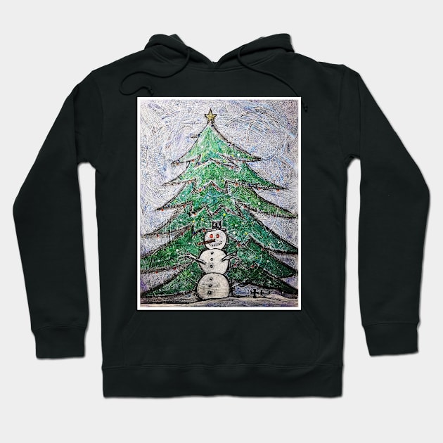 Snowman Hoodie by backline